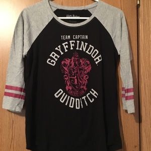 Harry Potter Gryffindor quidditch shirt